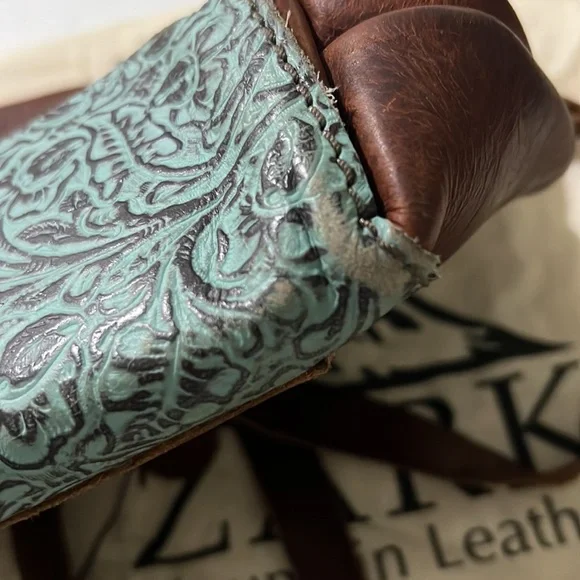 Buffalo leather purse - Picture 5 of 6